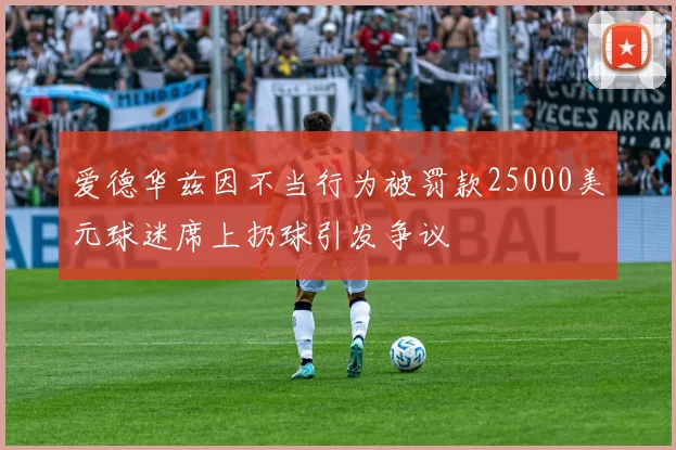 爱德华兹因不当行为被罚款25000美元球迷席上扔球引发争议